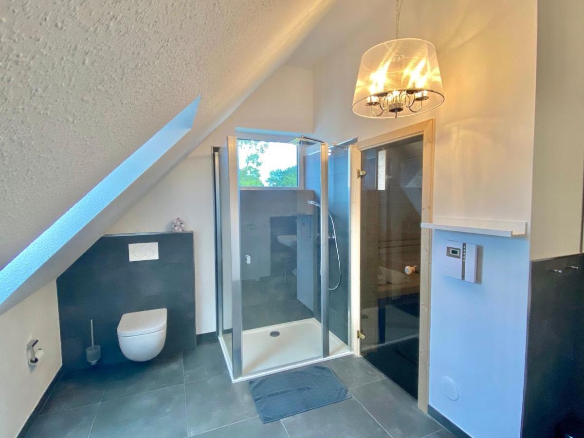 Ferienhaus Moin. Am Harkebruegger See Mit Sauna Barssel  Extérieur photo